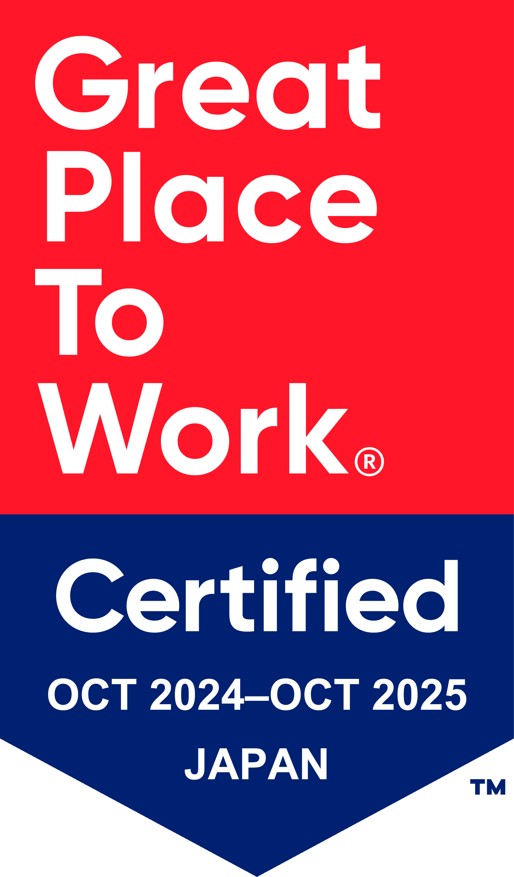 Great Place To Work 働きがい認定企業